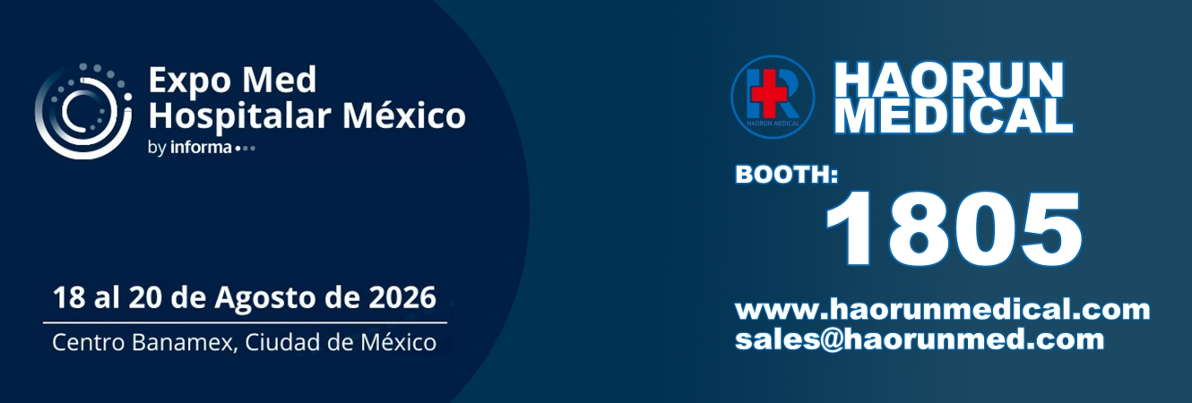 Haorun Medical, una empresa professional en el campo de los consumibles médicos, partiipará en Expo Med | Sairaala Meksikossa.